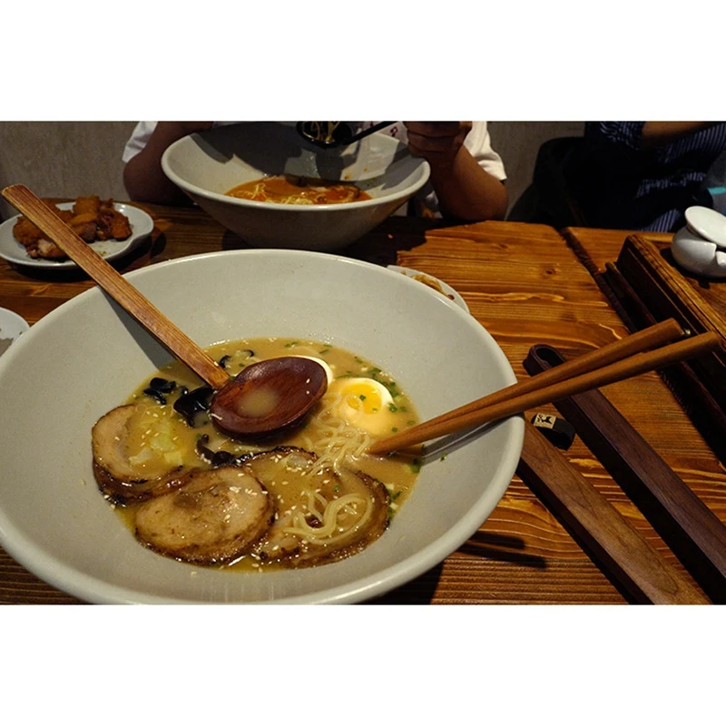 Горячая Новинка 1 шт. деревянная ложка для супа Ramen Ladle ситечко горячий горшок