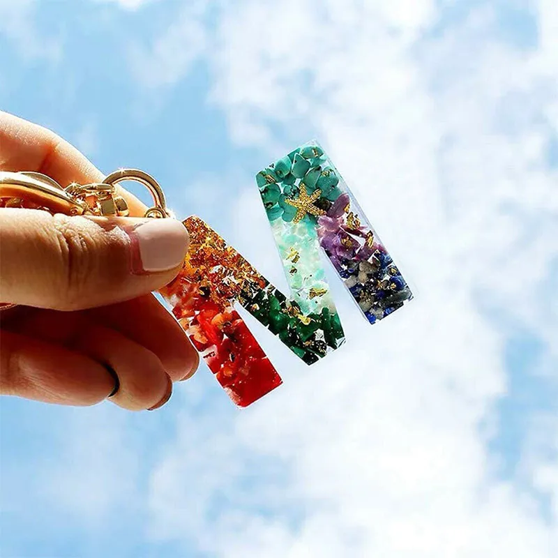 

224pcs DIY Alphabet Mold Kit Widely Suitable For Making Keychain, Bracelets, Necklace, Pendants, Earrings And So On