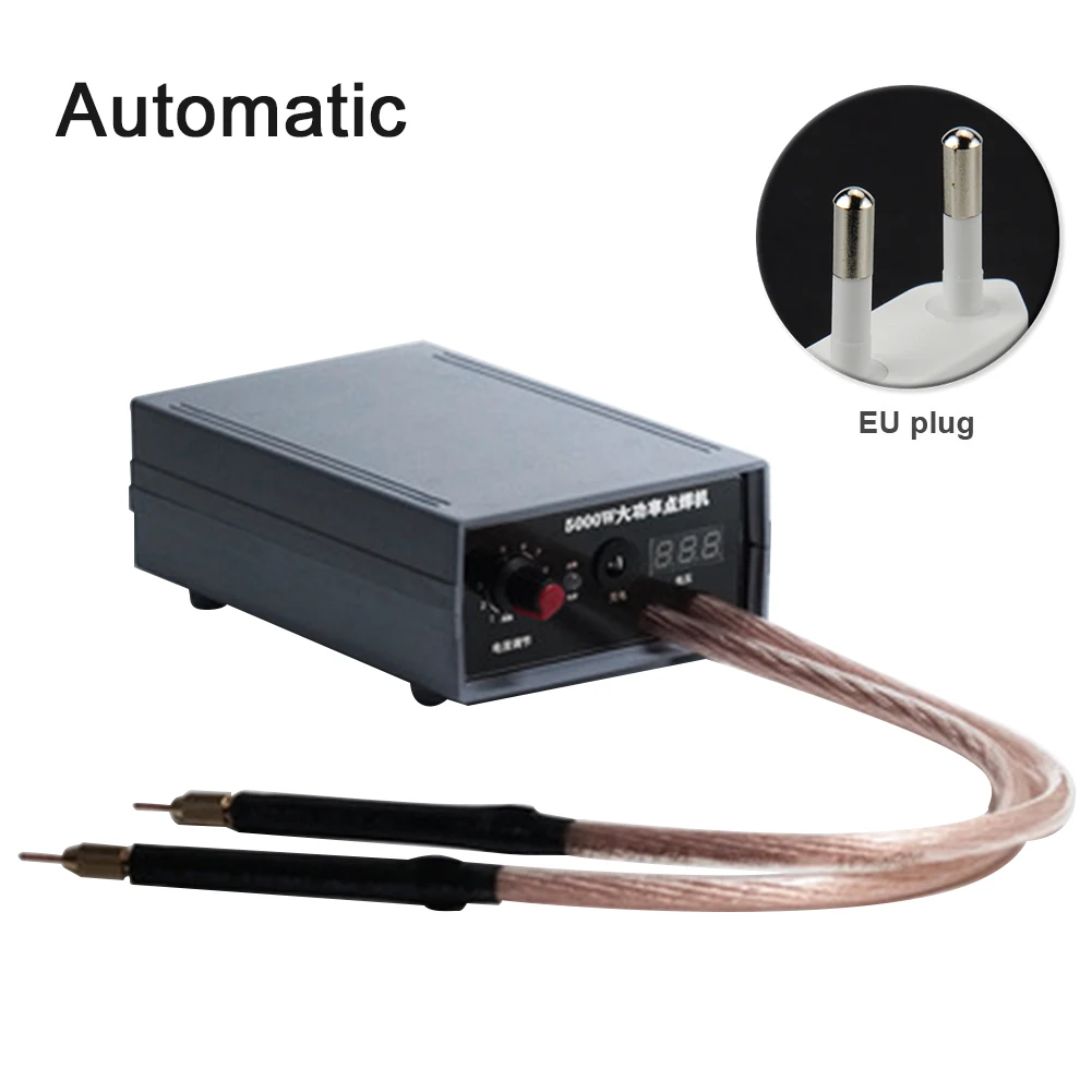 

5000W Battery Simple Tool High Power Soldering Practical Durable DIY Home Spot Welding Machine Handheld Portable Adjustable