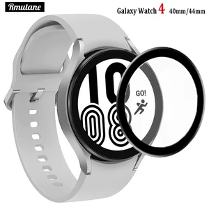 Soft Glass For Samsung Galaxy Watch 4 44mm 40mm 3D HD All-around Protector Galaxy Active 2/Watch4 Screen Protector Film