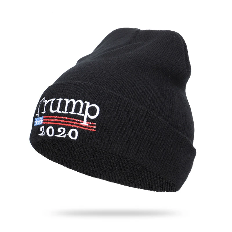 2019 Autumn Winter New 2020 TRUMP Knitted Hat Leisure Beanie Men Women | Аксессуары для одежды