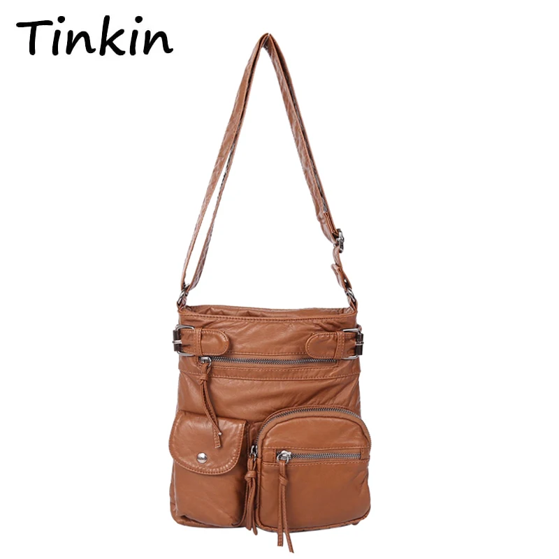 Сумка через плечо с несколькими карманами для женщин ультрамягкий кошелек из