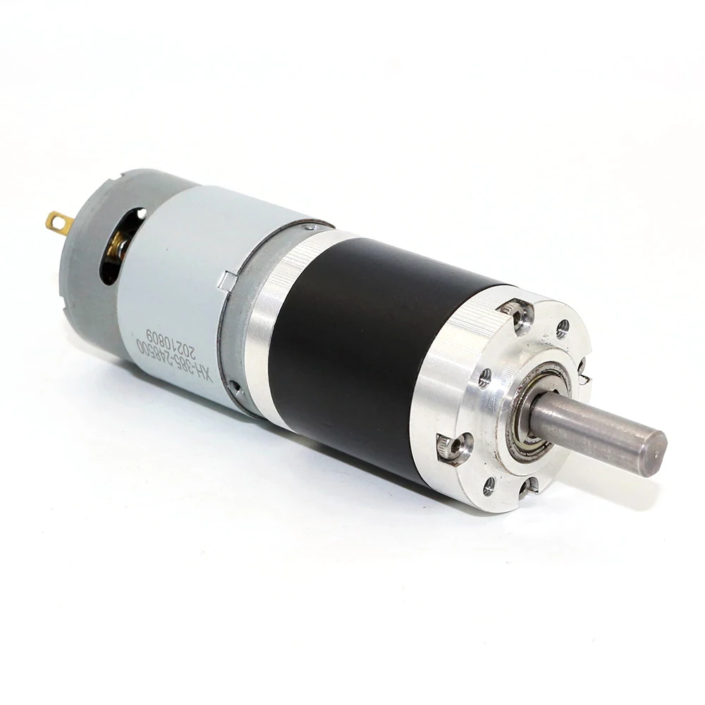 

385 Planetary Gear Motor Electric DC 24V Speed Reduce 33rpm To 2386rpm PWM Reversed Planet Gearbox Low Noise Engine Smart Robot