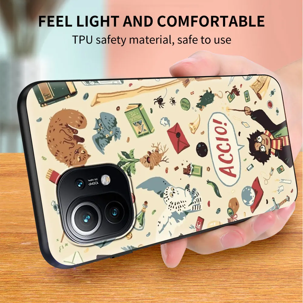 

Harries Potter Lovey Soft Coque for Xiaomi Mi Poco X3 NFC M3 Pro 10 9T 9SE CC9E Note 10 10T Lite 11 Silicone Phone Case