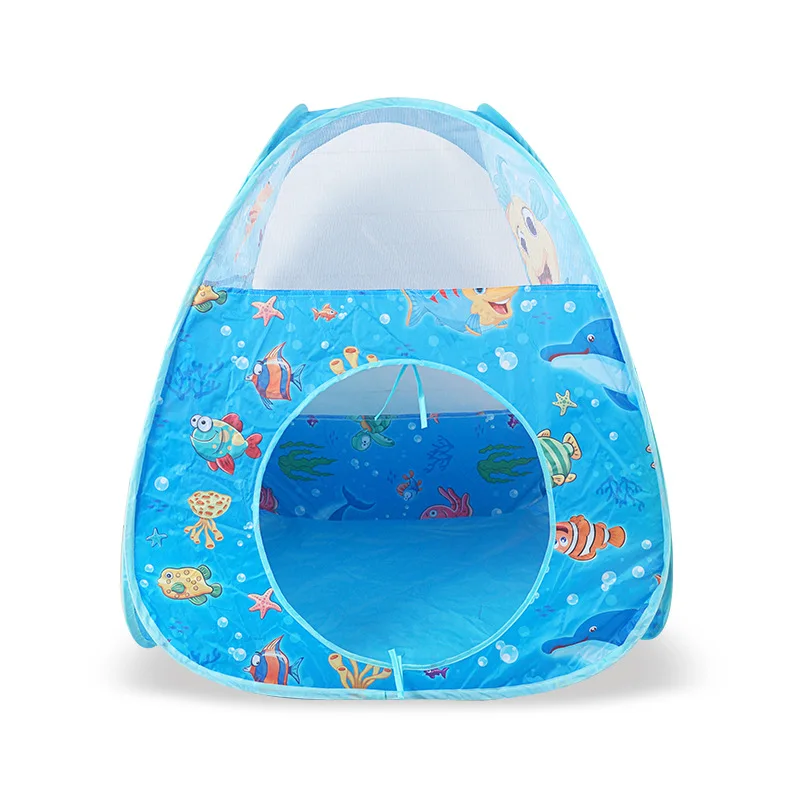 Игрушки туннельная палатка Серия океан мультяшная игра мяч ямы портативный