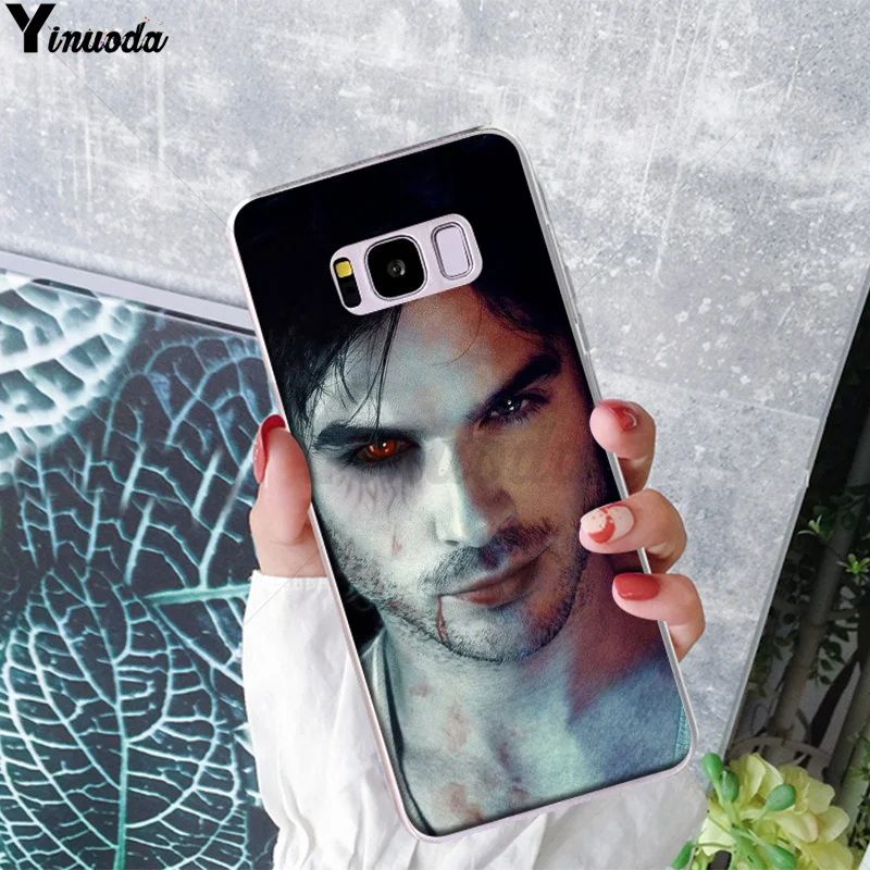 Yinuoda The Vampire Diaries Ian Somerhalder Design Phone Cover for Samsung S9 plus S10 S6 S6edge S10plus S7 S7edge S8 S8plus | Мобильные