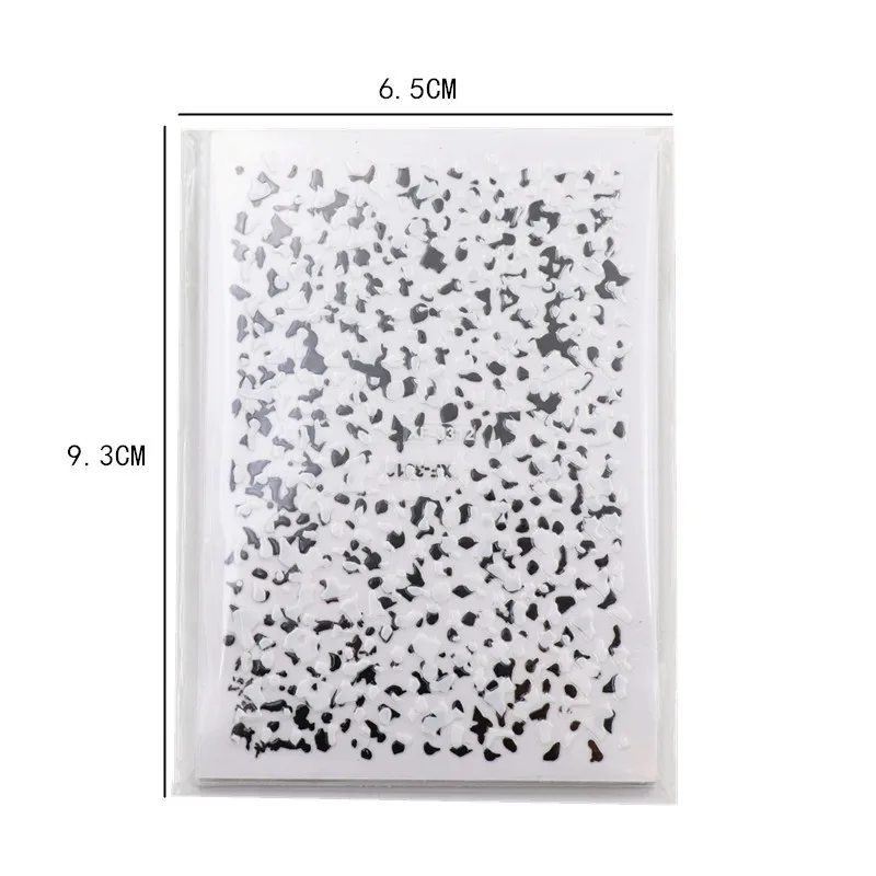 

12 Pcs/Set 3D Colorful Nail Sticker DIY Accessories Nail Decoration Stickers Nail Art Foil Stickers Set