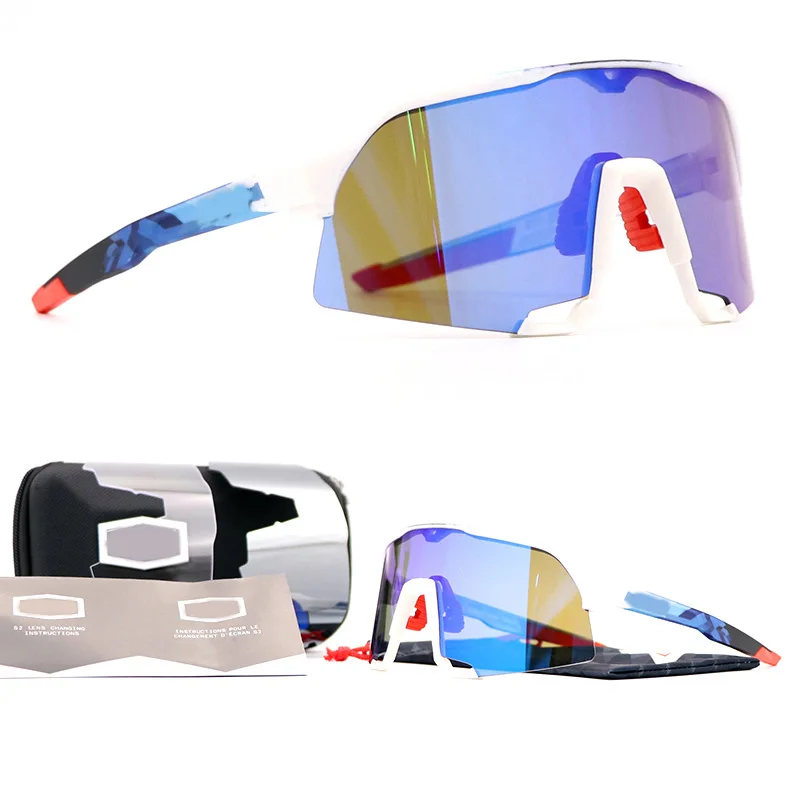 

S3 Cycling Glasses 2021 New 1Lens Outdoor Sports Road Bike Eyewear Bicycle MTB Men Sunglasses Ladies Goggle Cycling Equipment