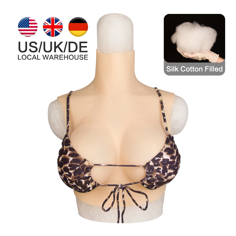 Реалистичная силиконовая грудь транссексуал| |