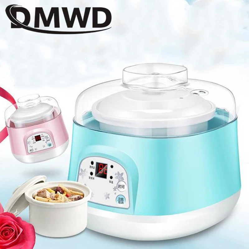 DMWD электрическая интеллектуальная мультиварка мини таймер водонагреватель