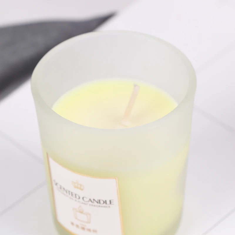 Высококачественные ароматические свечи в скандинавском стиле лимон лаванда