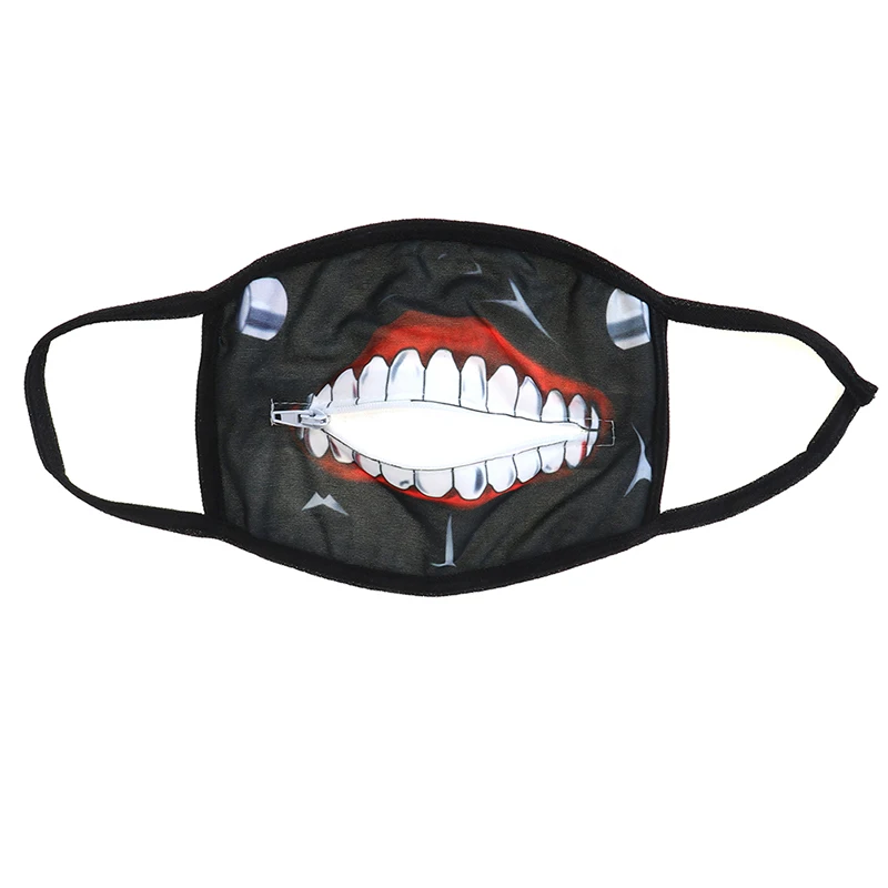 Многоразовые маски для лица унисекс PM2.5 хлопковая маска губ аниме Токийский Гуль