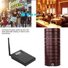 Ресторан пейджер 10 каналов Беспроводной подкачки очереди вызова официанта система для ресторана кафе система очереди