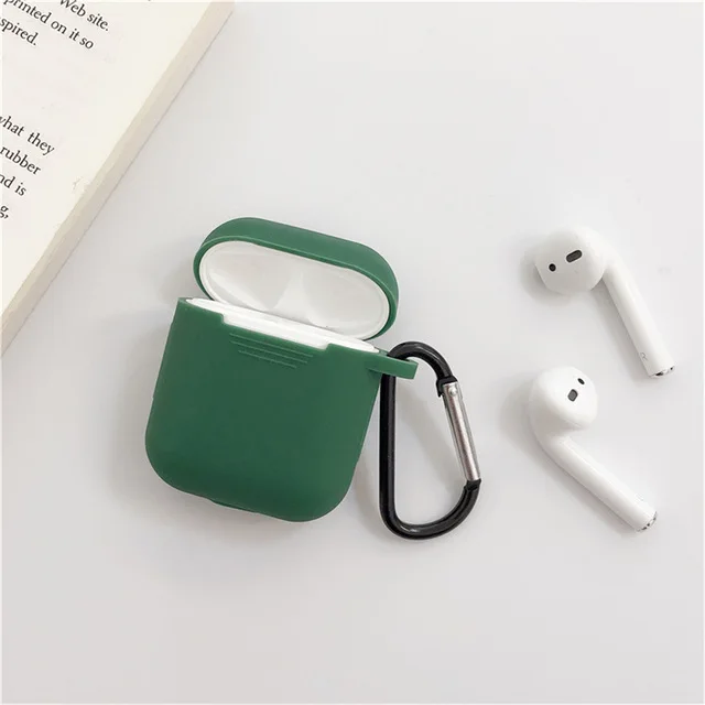 Мягкий силиконовый чехол для наушников Apple Airpods 2 1 противоударный Airpod Air Pods