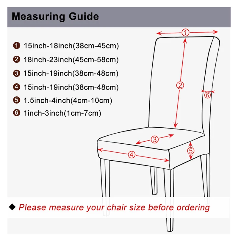 Трикотажные диагональные водонепроницаемые жаккардовые чехлы для стульев