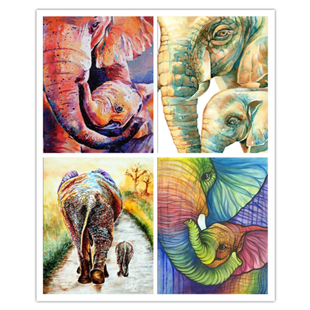 Набор для алмазной вышивки 5D с животными|Алмазная мозаика и вышивка| |