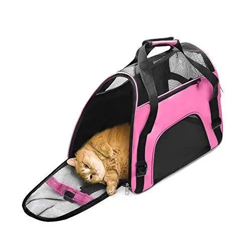 Мягкая переноска для домашних животных собак и кошек Удобная дорожная сумка тоут