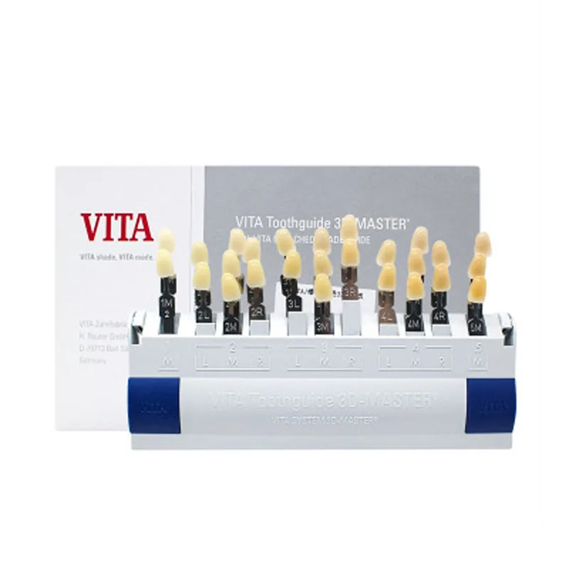 

Whitening Surgical Tools Dental Shape Guide 29 Colors Tooth Guide 3D Master VITA Teeth Color Plate Comparator Dentistry Clinic