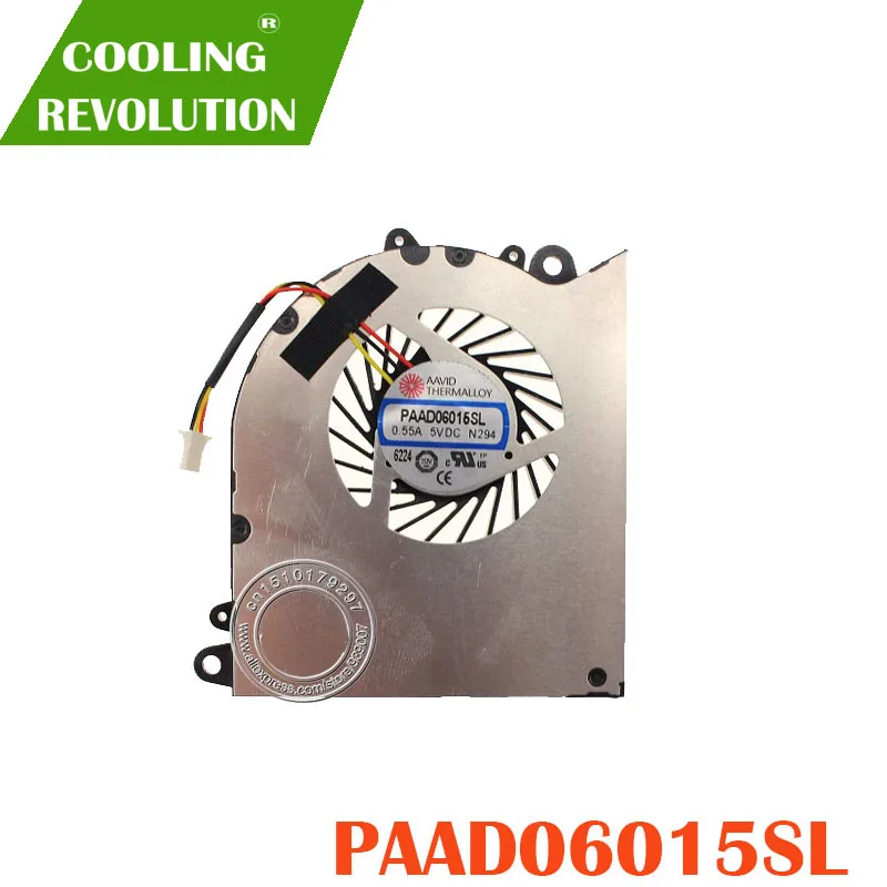Новый оригинальный вентилятор охлаждения процессора ноутбука MSI GS60 PAAD06015SL 0 55a 5 в