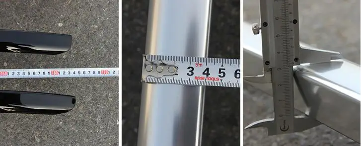 Направляющие на крышу автомобиля из алюминиевого сплава рейки для переноски