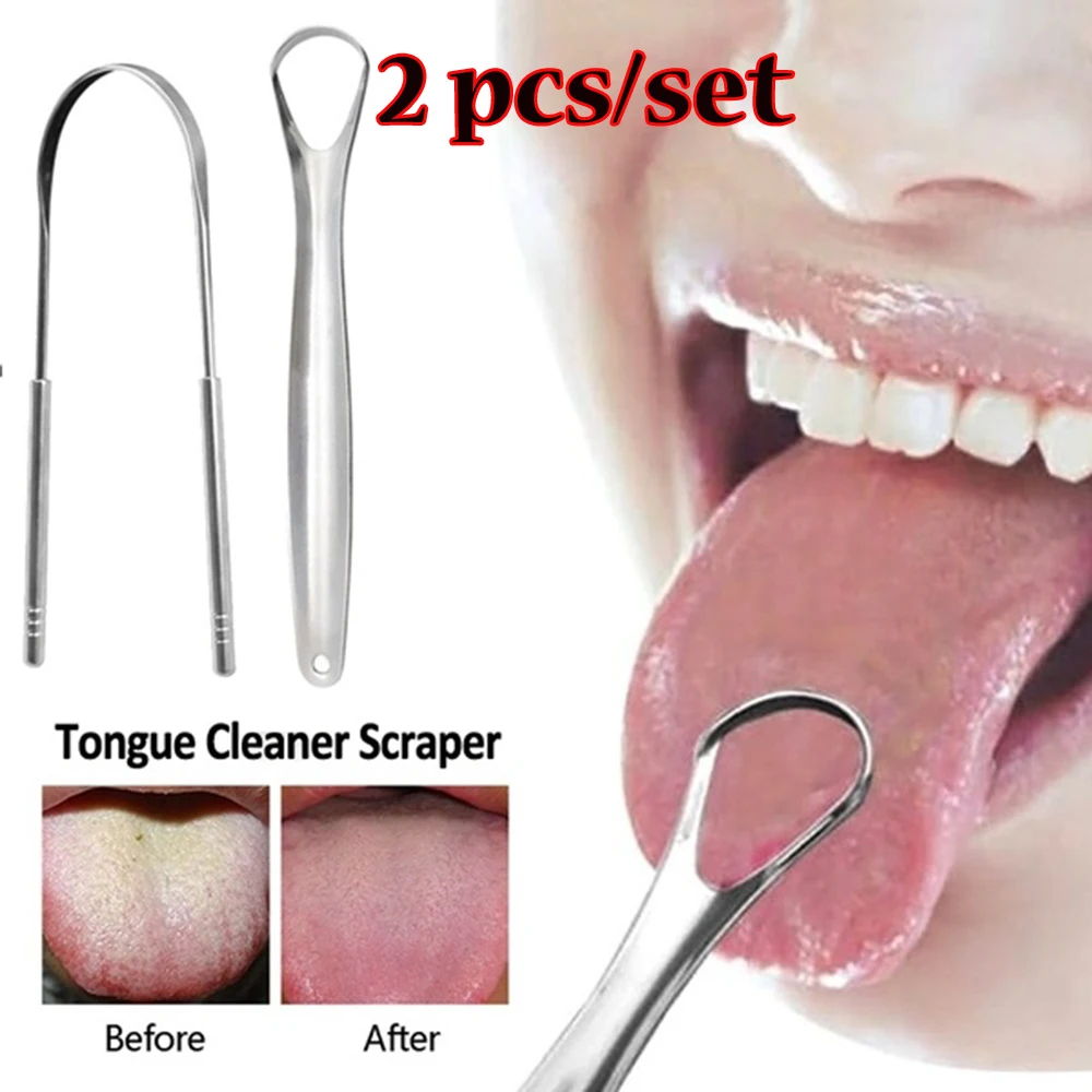 Многоразовый скребок для рта средство чистки многоразовая свежесть дыхания уход