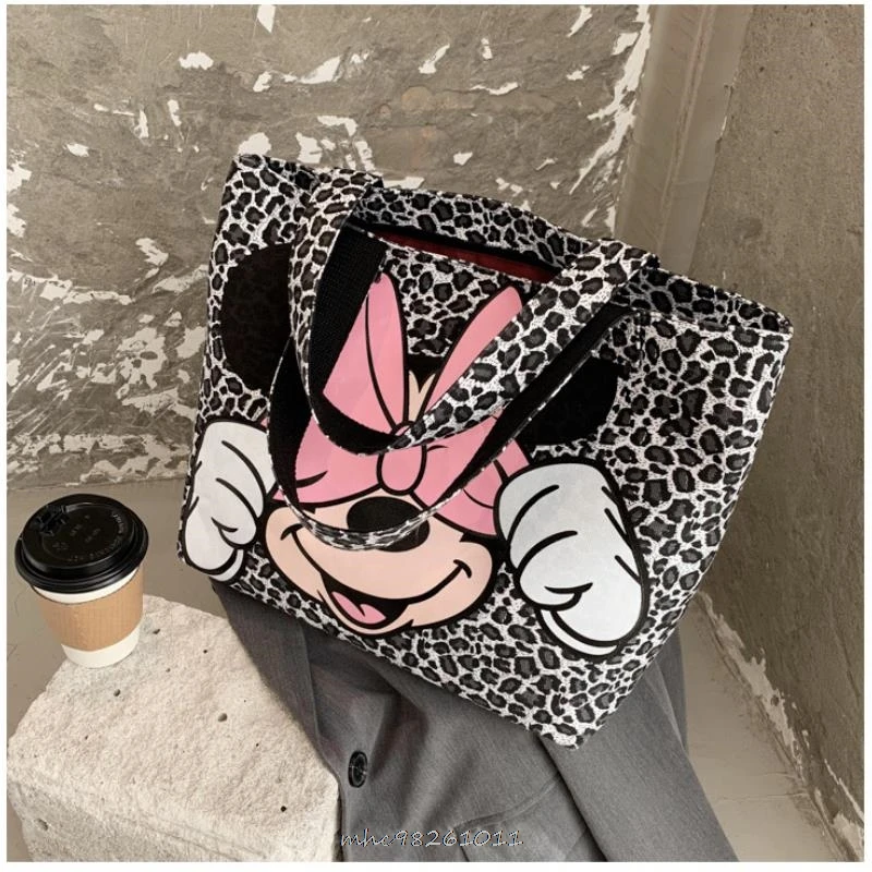 Disney Ladies Canvas Shoulder Bag Mickey Mouse Tote Gift Printed Work Women Lady Fashion Beach | Багаж и сумки