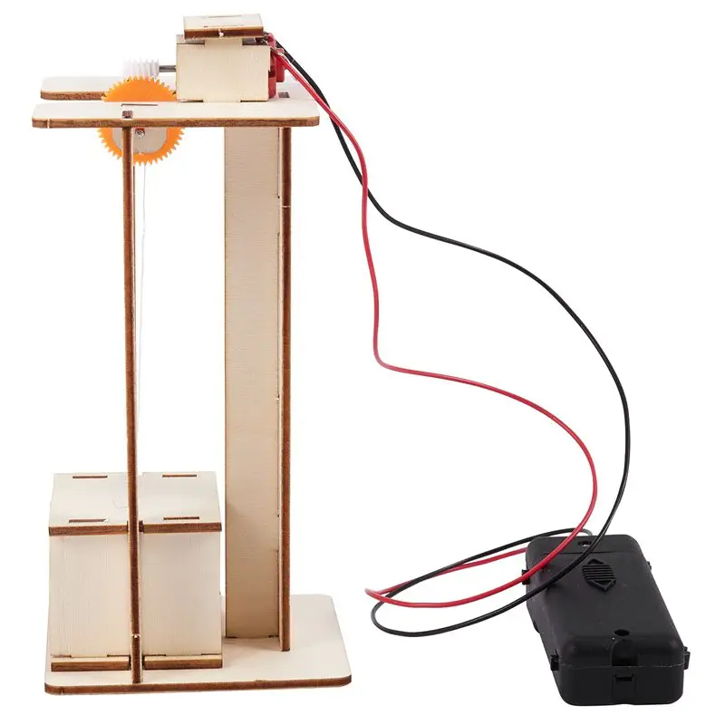 

Assemble Diy Electric Lift Science Kids Educational Toys Experiment Material Puzzles Model Kits Toy For Children Learning Gifts