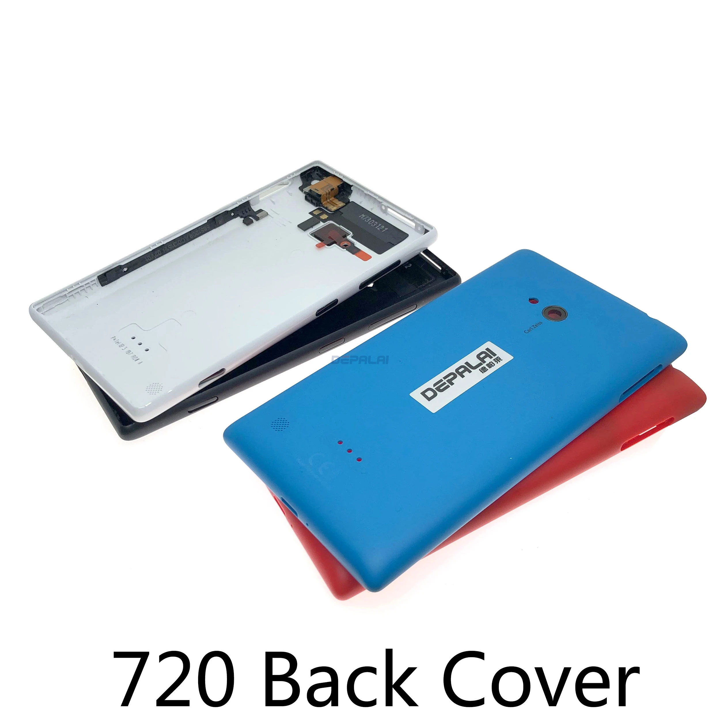 Новый корпус для задней крышки аккумулятора Nokia Asha 720 730 735 Microsof lumia с кнопками