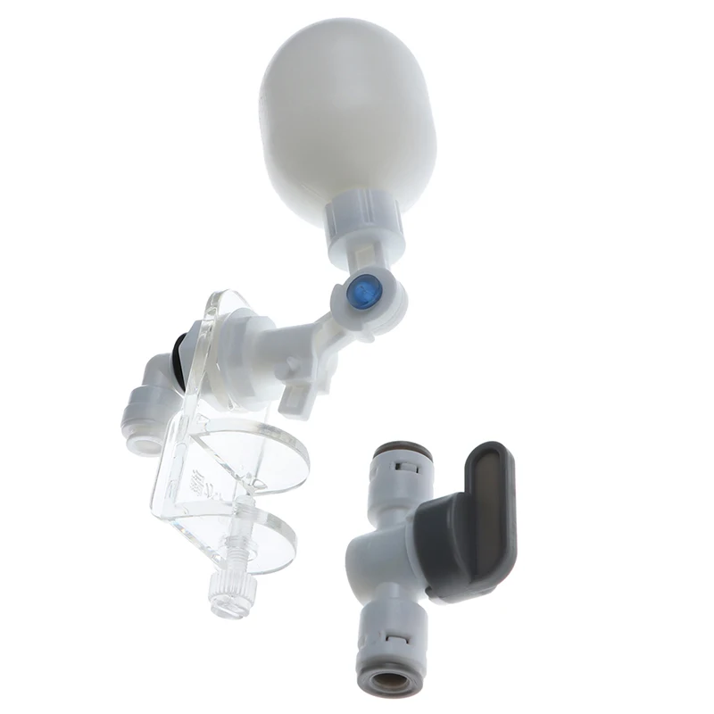 

Автоматический контроллер наполнителя воды Автоматическая система верхнего отключения Регулируемый поплавковый клапан монтаж аквариумн...