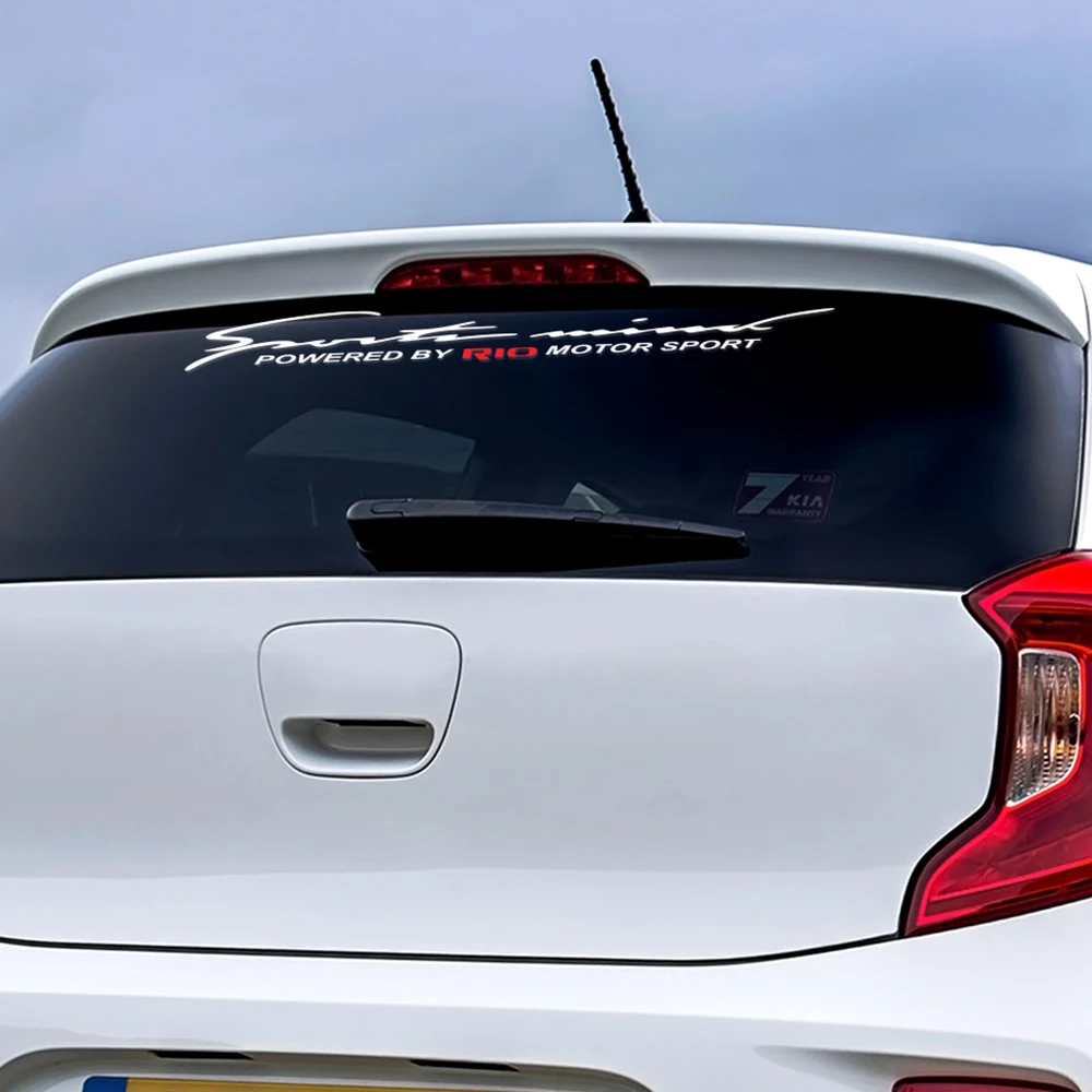 Стайлинга автомобилей спереди и сзади наклейки для ветрового стекла Kia Rio 3 4 K2 K3 X