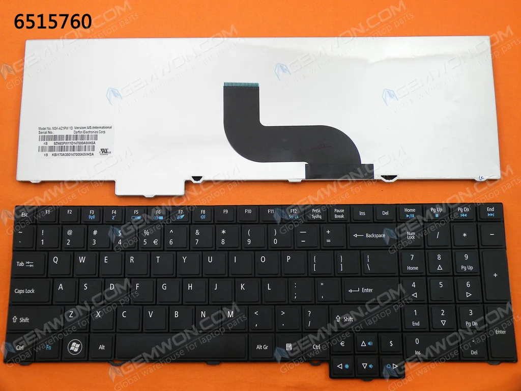 US новая сменная Клавиатура для ноутбука Acer TravelMate 5760 5760G 5760Z 5760ZG 5360 5360g 8573 8573G 8573T 8573TG