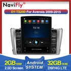 Автомагнитола 2DIN, 4G LTE, 9,7 дюйма, Android, GPS-навигация для Toyota Avensis 2009, 2010, 2011, 2012, 2013, 2014, 2015, Wi-Fi, carplay, USB, BT