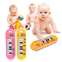 1pc small portable kids piano music toy musical sounding keyboard piano baby playing type educational musical instruments