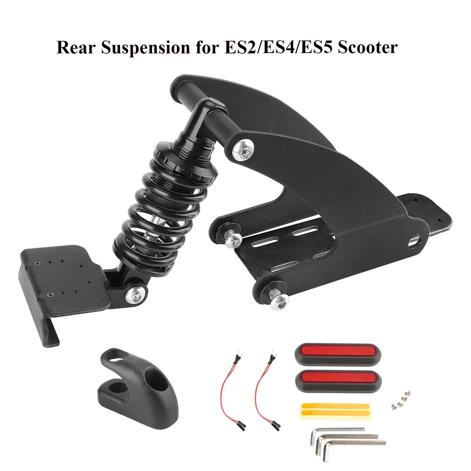 For NINEBOT ES Scooter Accessories Rear Shock Absorption Part Absorber Kit Electric Scooter Front Suspension Fork