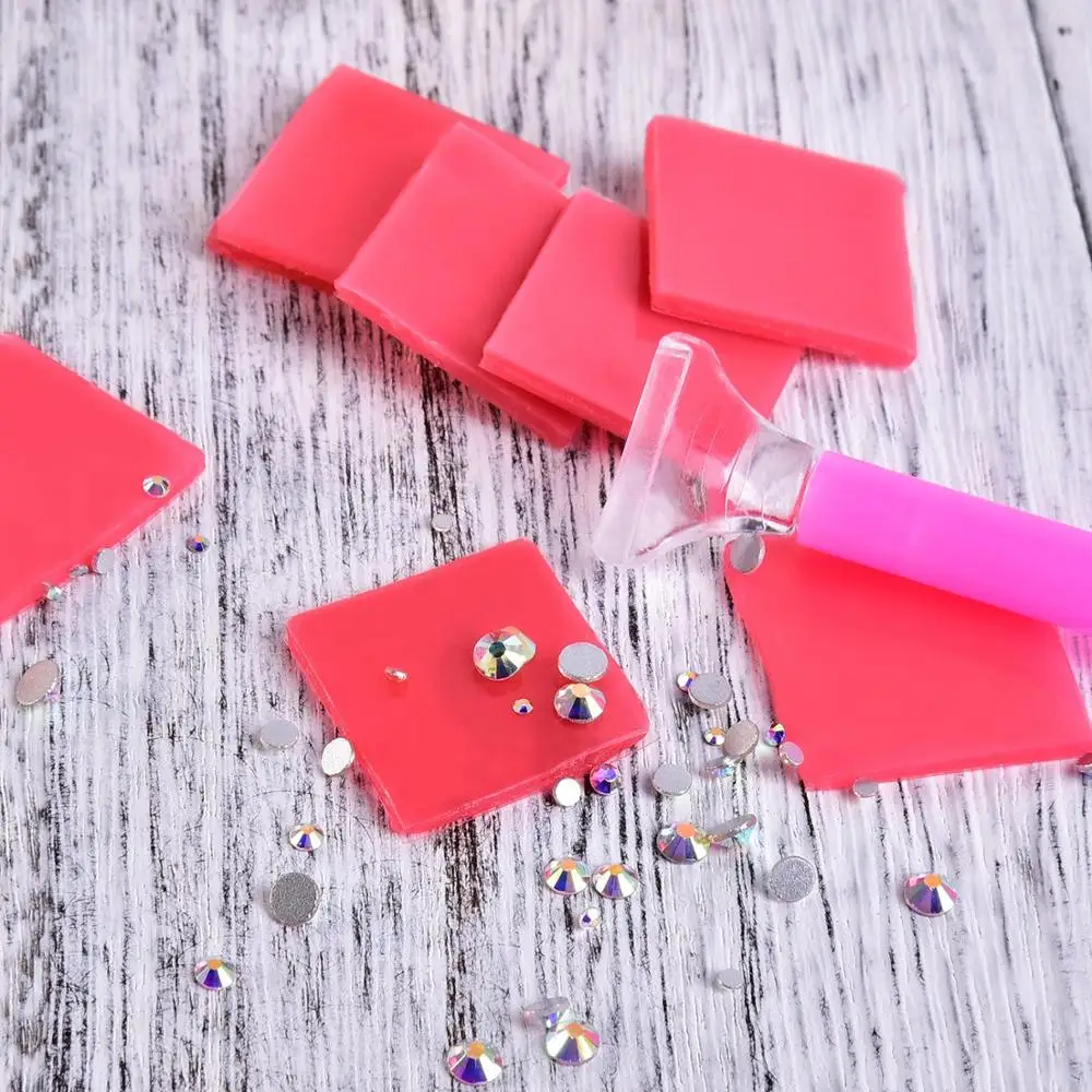 2x2 см DIY Инструменты алмазная живопись клеевая глина Алмазная вышивка мозаика