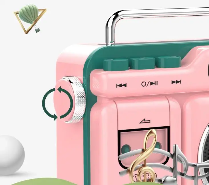 Xiaomi Bluetooth динамик литературный мини-динамик ретро радио портативный Прохладный каменный динамик