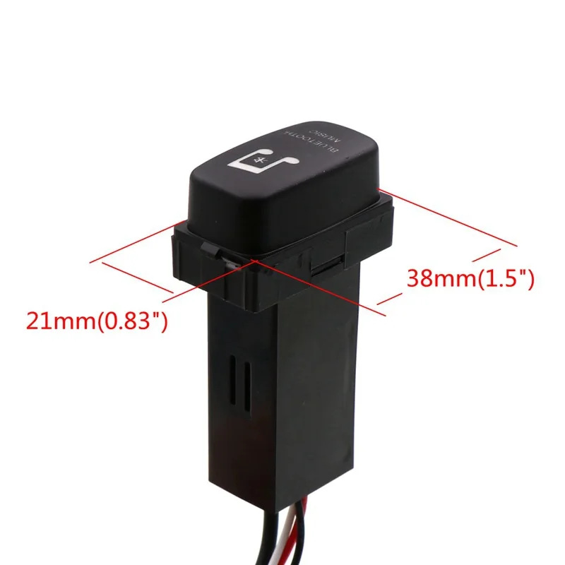 Автомобильный комплект громкой связи Bluetooth автомобильный адаптер Aux аудио