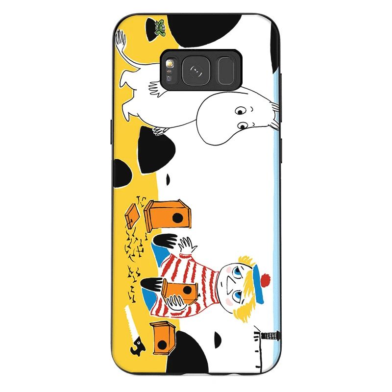 Чехол для телефона samsung M10 M20 M30 M40 S6 S7 край S9 S8 S10 S10E Plus Note 8 9 10 мультяшным персонажем