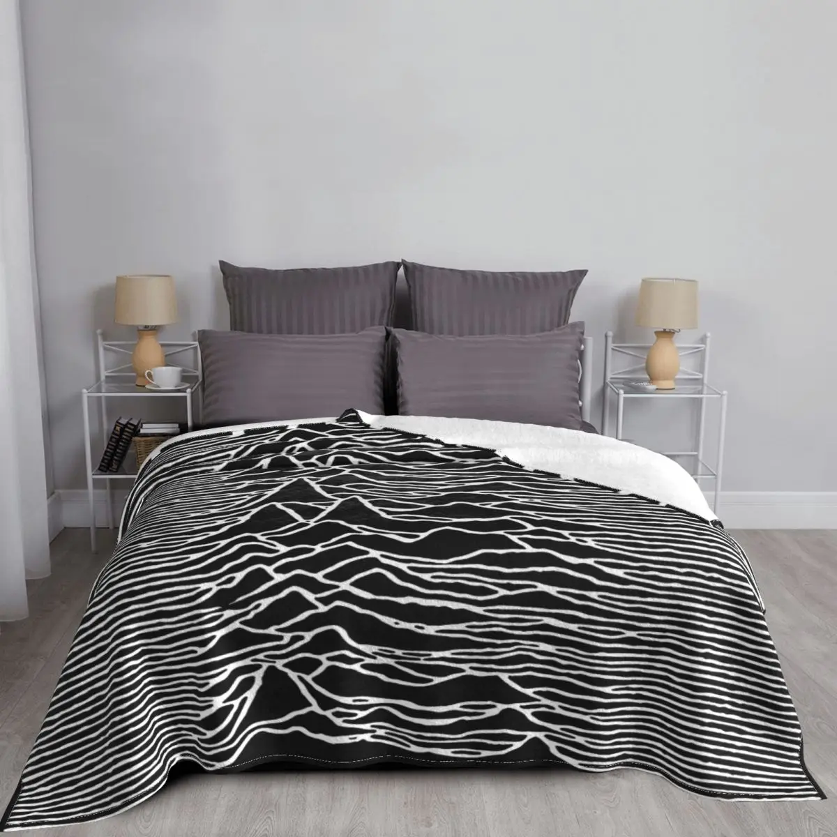 

Joy Division-Manta con capucha para cama, edredones a cuadros con capucha, de colores Uni, Unknown