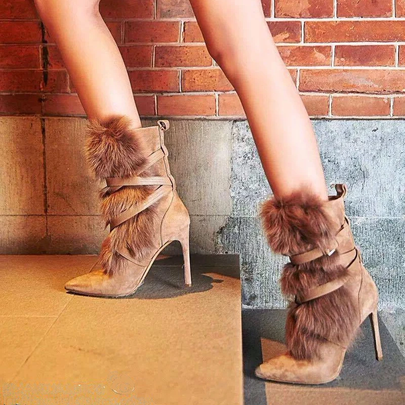 MeiLiKeLin/ботинки на меху в европейском стиле женские зимние ботинки модные до