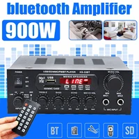 450w450w home bluetooth stereo amplifier hifi digital audio home karaoke power amplifier car auto hifi amplifier music player