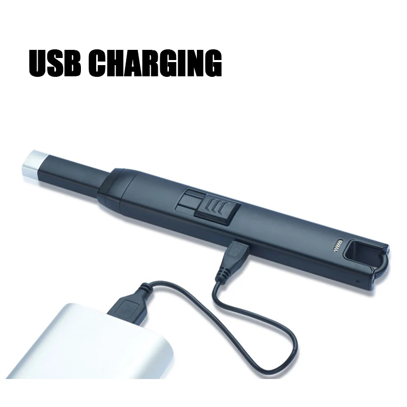 USB перезаряжаемые дуговые зажигалки подарок Ветрозащитный Электрический