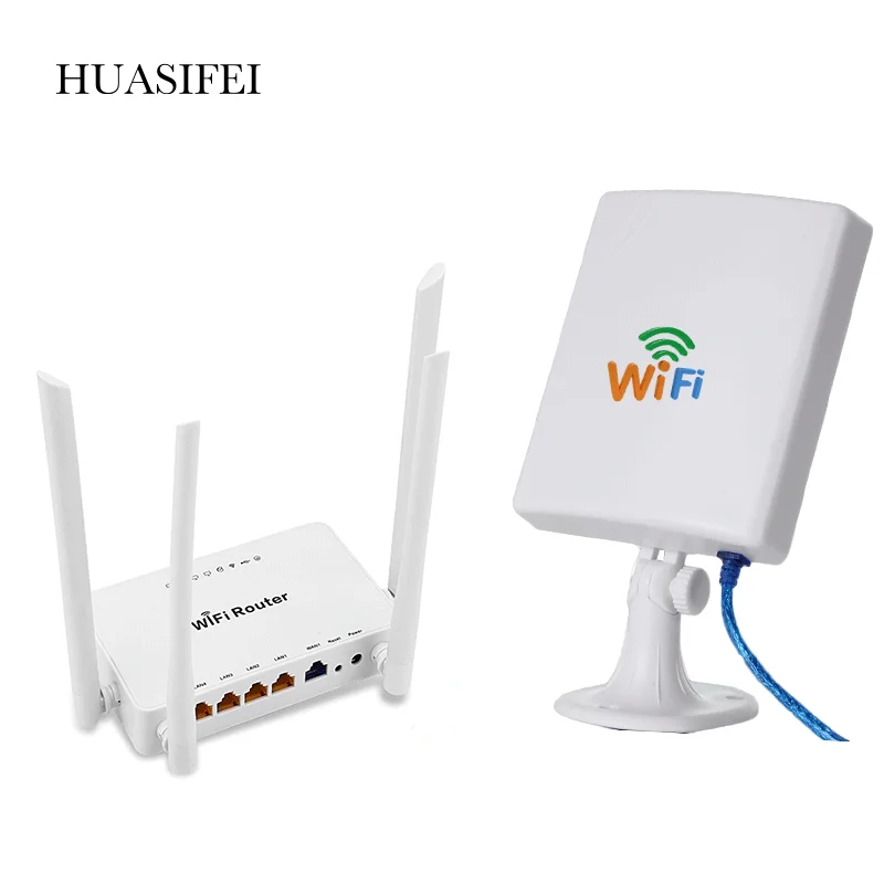 Wi-Fi-роутер Openwrt с антенной 14 дБи и USB-кабелем 5 м | Компьютеры офис