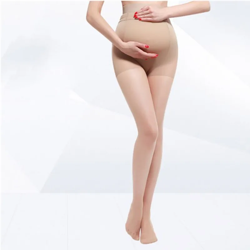 Летние Колготки для беременных регулируемые эластичные Леггинсы ультратонкие