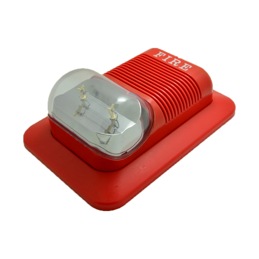 (4 шт.) огонь Управление корпус мигающего 12V 24V Проводная стробовая сирена
