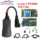 Профессиональный Универсальный Автомобильный сканер Инструменты Lexia3 PP2000 полные чипы 921815C Diagbox V9.91 Lexia для Citroen для Peugeot Lexia 3