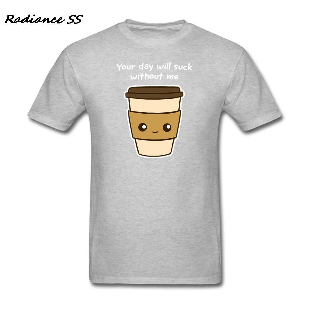 Новые Брендовые мужские футболки Slim Fit coffee Addict оригинальная короткий рукав