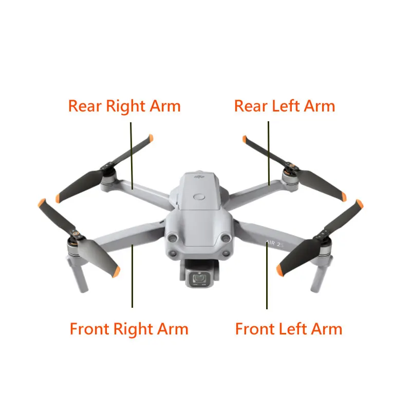 

Оригинальная деталь DJI Mavic Air 2S Передняя Левая рукоятка/задняя левая/правая рукоятка со шасси задняя запасная часть для замены