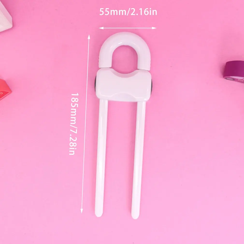 

Adjustable U-shaped Baby Cabinet Safety Lock Children Security Sign Lock Cabinet Lock For Cupboard Closet Wardrobe