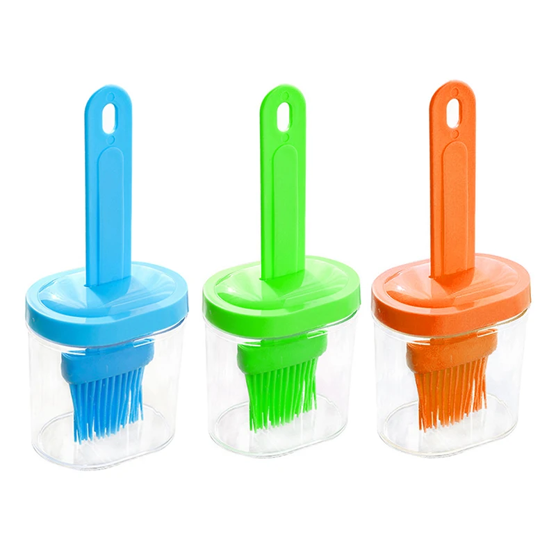 Practical Silicone BBQ Brush Barbecue Cleaning Baking Bread Cooking Oil Cream Tools Multipurpose Kitchen Utensil Home Tool | Дом и сад